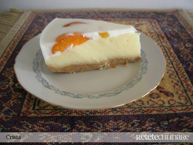 Tort de Vara (blat de Biscuiti, Crema si Iaurt)