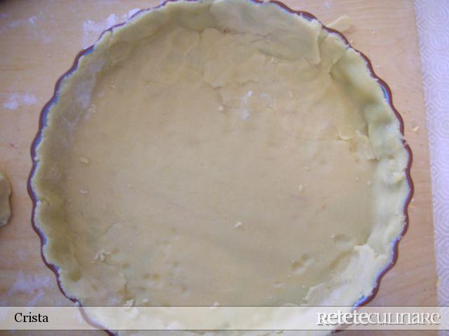 Crostata/tarta cu Umplutura de Cacao si Pere