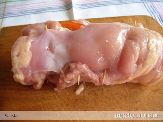 Rulouri de Carne cu Carnat