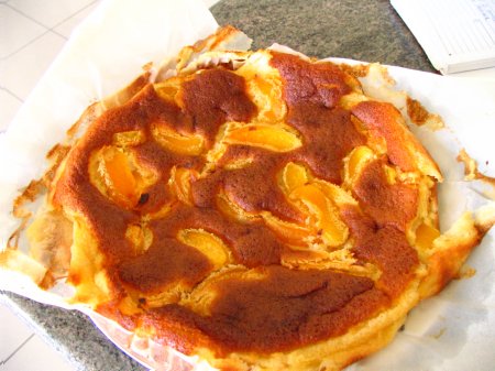Flognarde / Clafoutis -cu Piersici