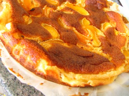 Flognarde / Clafoutis -cu Piersici