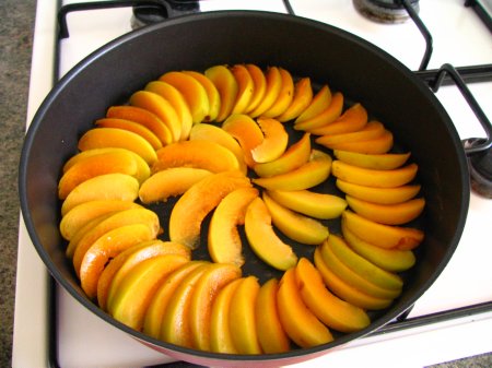 Flognarde / Clafoutis -cu Piersici