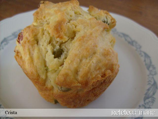Muffins cu Mazare si Cremvurst
