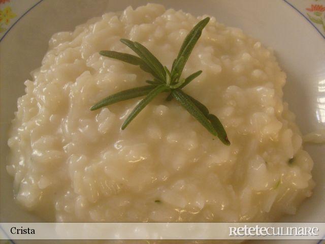 Orez - Risotto cu Cascaval Afumat (Scamorza) si Rozmarin