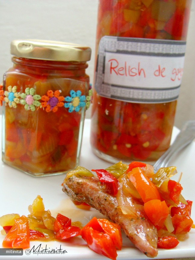 Relish de Ardei si Gogosari