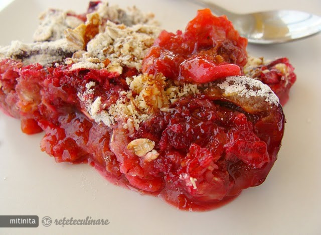 Crumble cu Prune