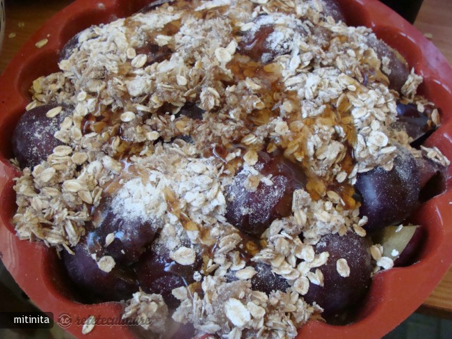 Crumble cu Prune