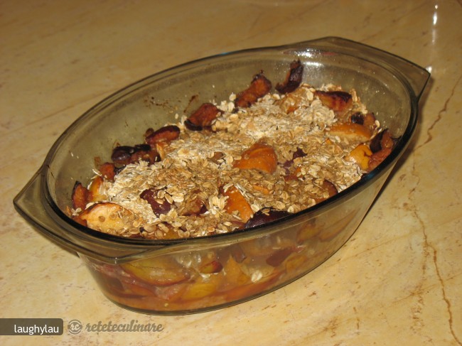Crumble cu Prune