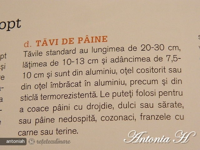 Paine Alba in Tava
