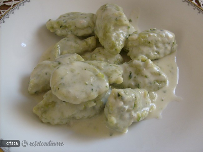 Gnocchi Verzi cu Dovlecel