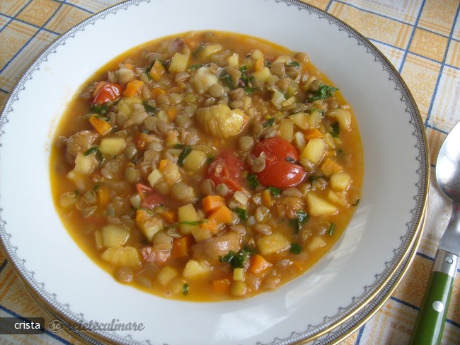 Supa Italiana de Linte si Castane