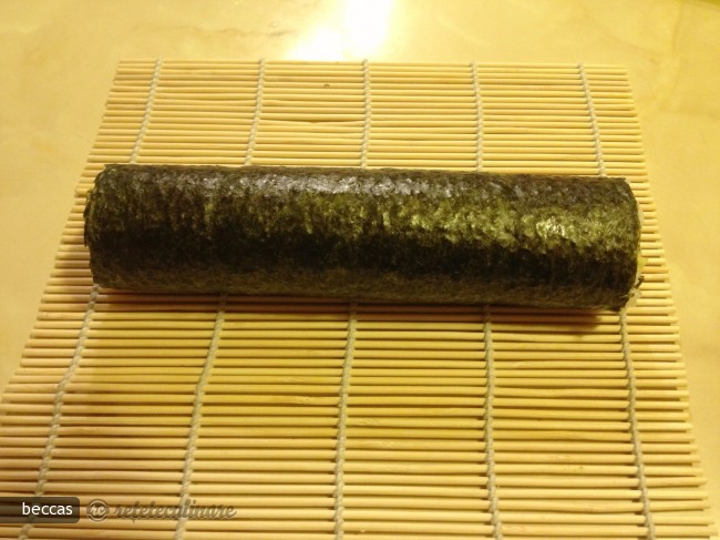 Maki Sushi cu Somon Afumat