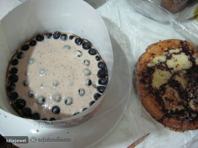 Tort Ciudat - cu Crema de Smantana si Struguri