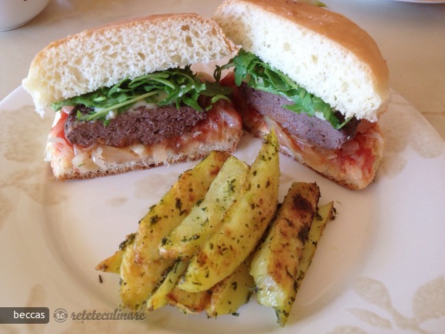 Burger cu Chifla de Casa