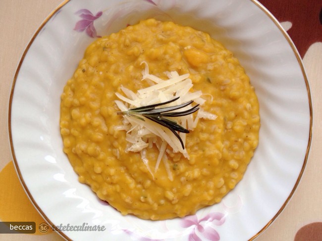 Arpacas `risotto` cu Dovleac