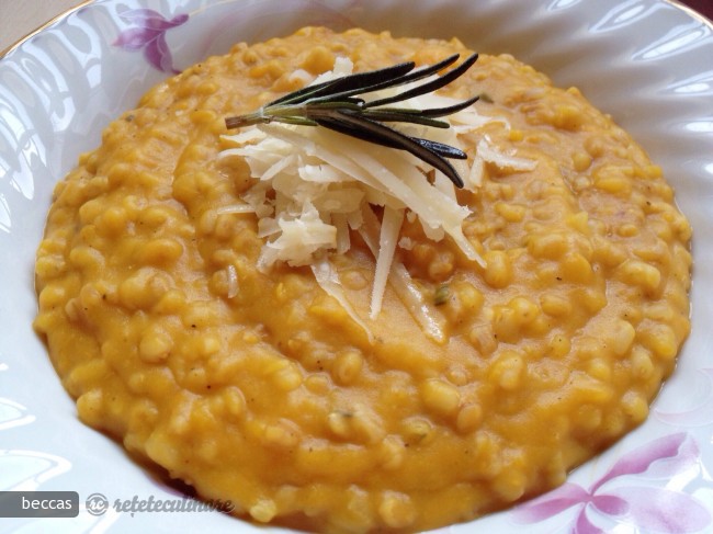 Arpacas `risotto` cu Dovleac