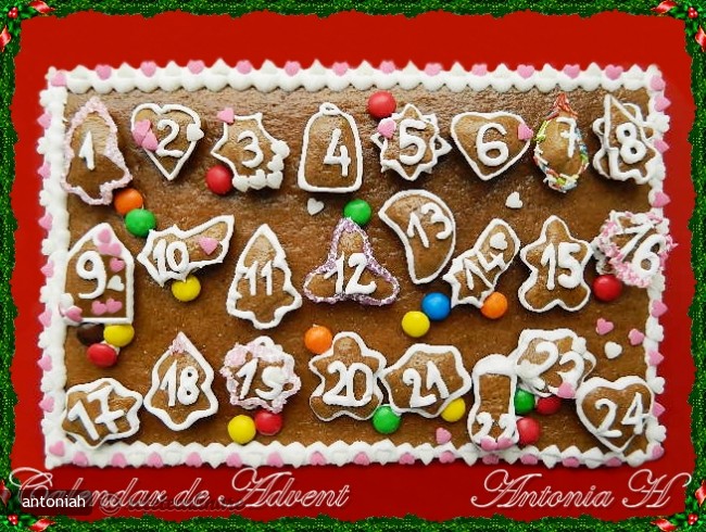 Calendar de Advent (din Turta Dulce)