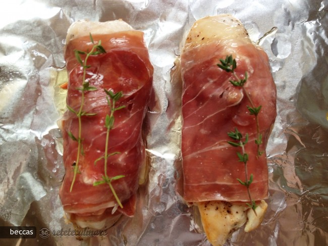 Pui cu Prosciutto Di Parma