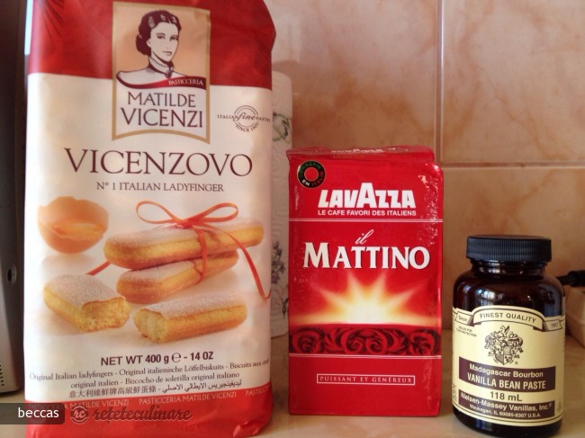 Tiramisu reţetă