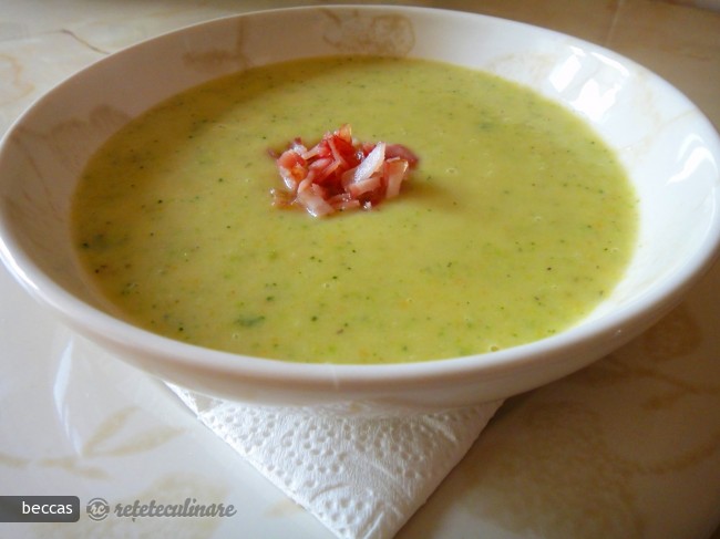Supa Crema de Cartofi cu Praz si Broccoli