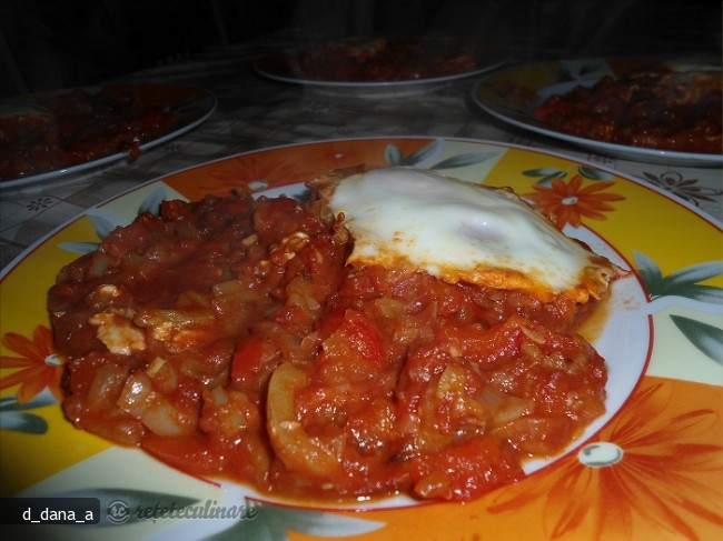 Algerian Chakchouka With Eggs