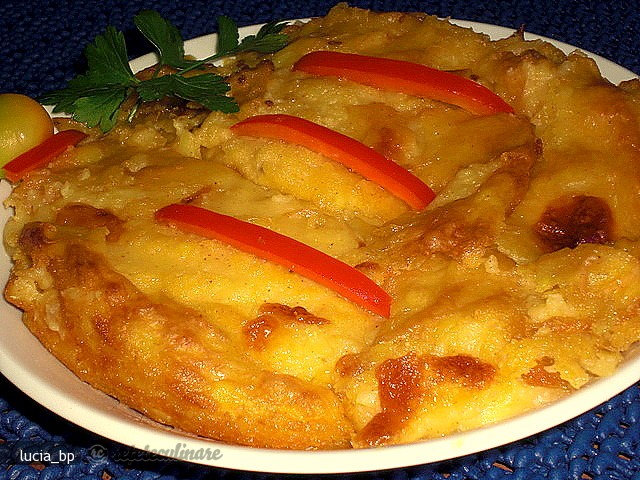 Piure de Cartofi cu Cascaval, la Cuptor