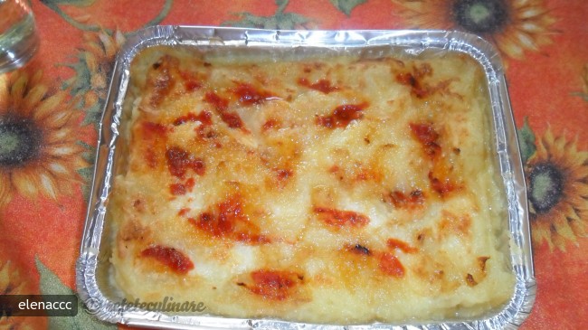 Piure de Cartofi cu Cascaval, la Cuptor