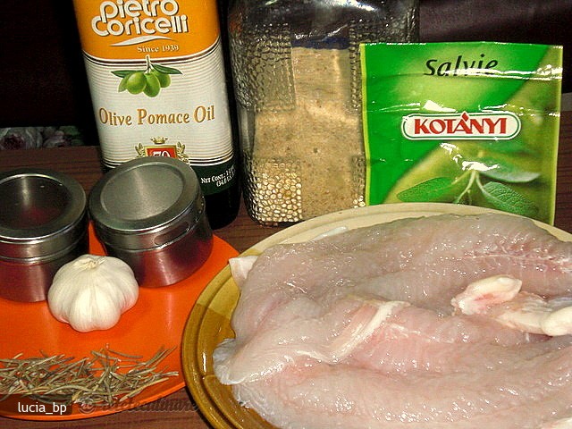 Pangasius cu Pesmet, la Cuptor