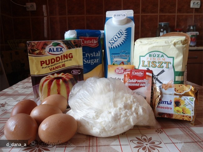 Prjitura cu Branza Dulce