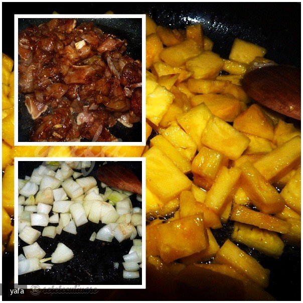 Pui cu Ananas