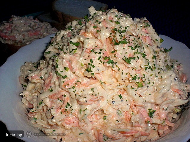 Salata de Telina cu Morcov si Maioneza
