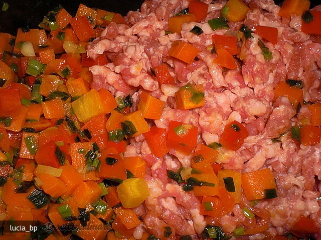 Rulada Aperitiv cu Legume si Carne