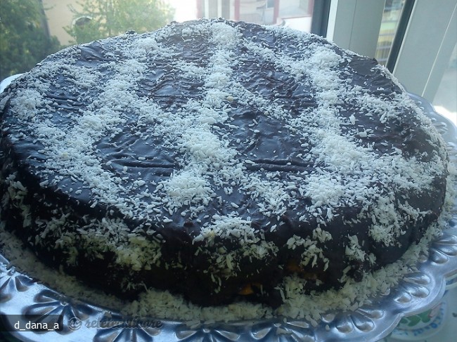 Pasca cu Crema de Branza Dulce