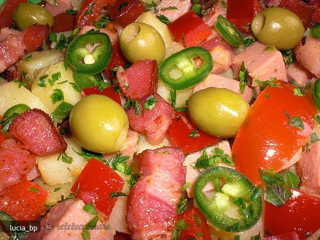 Salata de Cartofi cu Sunca si Bacon
