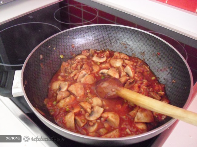 Lasagna de Ciuperci si Usturoi Verde