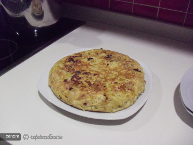 Omleta Spaniola - Tortilla de Patatas Y Cebolla