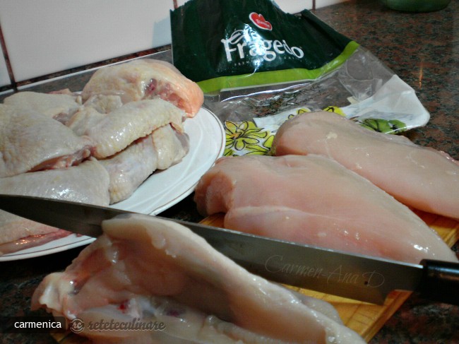 Piept de Pui in Aluat Fraged