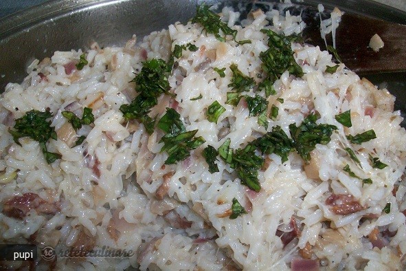 Creamy Rice (Orez cu Crema de Lapte si Parmesan)