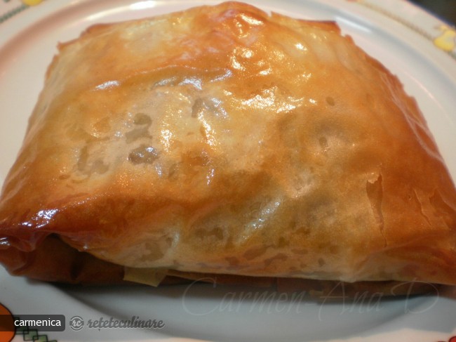 Portofel cu Somon si Sos Olandez