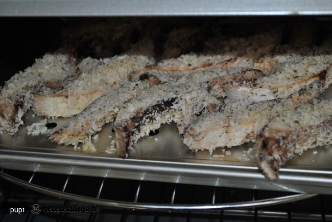 Ciuperca Portabela Pane la Cuptor