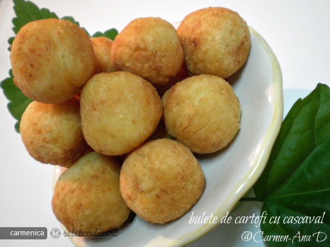 Bulete de Cartofi cu Cascaval
