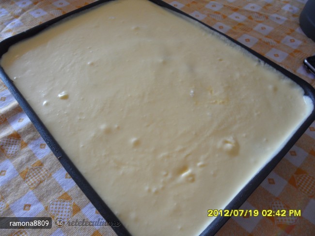 Prajitura Rece cu Dulceata si Crema de Mascarpone