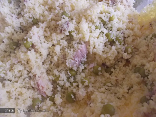 Cous Cous cu Macrou Fiert si Lamiie