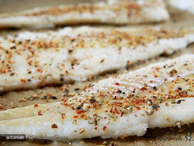 File de Cod cu Orez Salbatic