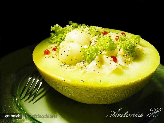 Fontina And Melon Salad