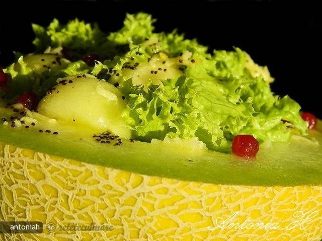 Fontina And Melon Salad