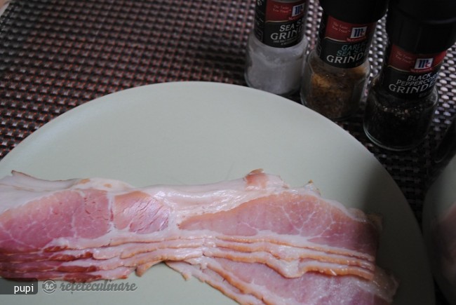 Varza de Bruxelles cu Bacon