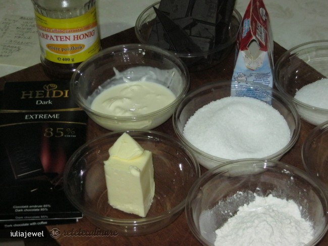 Negrese cu Sos Caramel