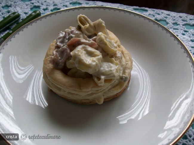 Vol Au Vent cu Tortellini