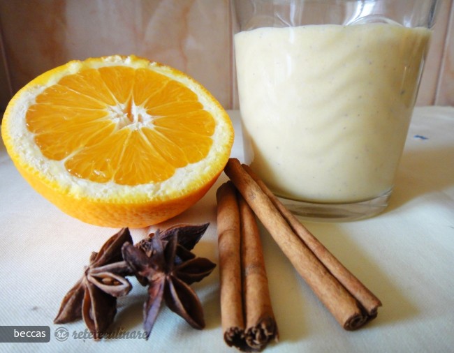 Smoothie cu Dovleac si Sos Caramel